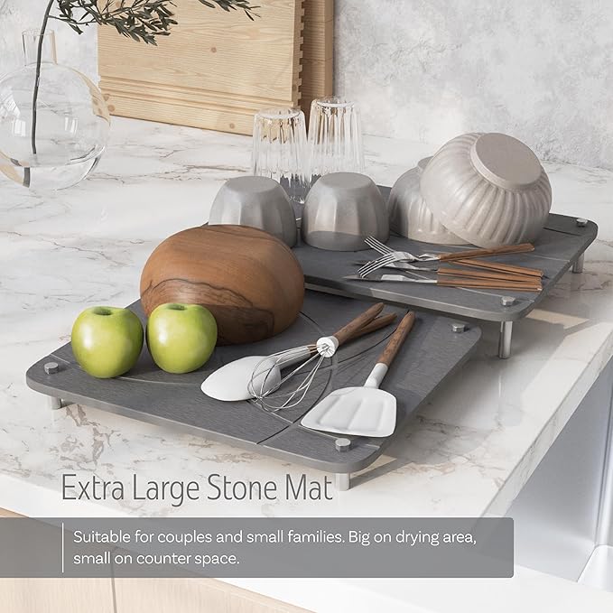 Nested Dish Drying Stone Mat - Image 5