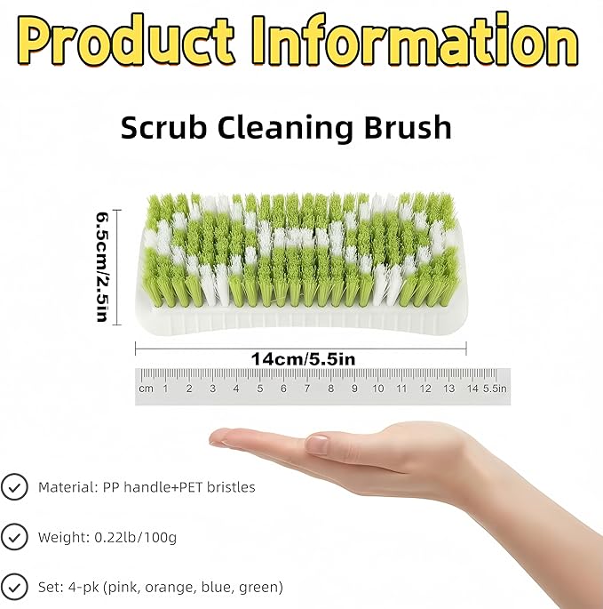 Scrub Brush for Cleaning Scrubbing Brush - Image 2