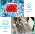 Skroam 10-Pack Glass Meal Prep Containers, Food Storage Containers - Image 6