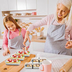 50 PACK Mini Cake Pans with Lids and Spoons, Rectangular Aluminum Foil Bread Pan - Image 6