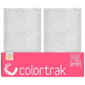 Colortrak Embossed Sheets Silver Aluminum Foil Pop-up Dispenser, 1000 Pre-cut by Colortrak