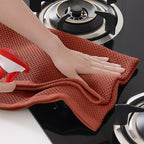 Homaxy 100% Cotton Waffle Weave Kitchen Dish Towels, Ultra Soft Absorbent Quick - Image 5