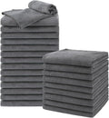 Salon Towels 24 Pack, Super Soft Microfiber Gym Towels, Highly Absorbent by Unimade