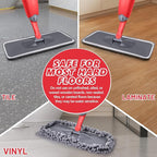 HOMTOYOU Dust Mop for Hardwood Floors: Microfiber Spray Mop for Cleaning - Image 5