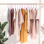 Plastic Hangers 50 Pack Pink - Image 6