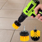 Kichwit 4 Inch Drill Power Brush Tile Scrubber Scouring Pads Cleaning Kit - Image 6