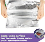 Box of 200 - Pre-Cut 12" Aluminum Foil Sheets - 12x10" Extra Wide & - Image 4