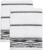 Nicole Miller - Hand Towels, Soft & Absorbent Cotton, Dorm Room Essentials by NicoleMiller