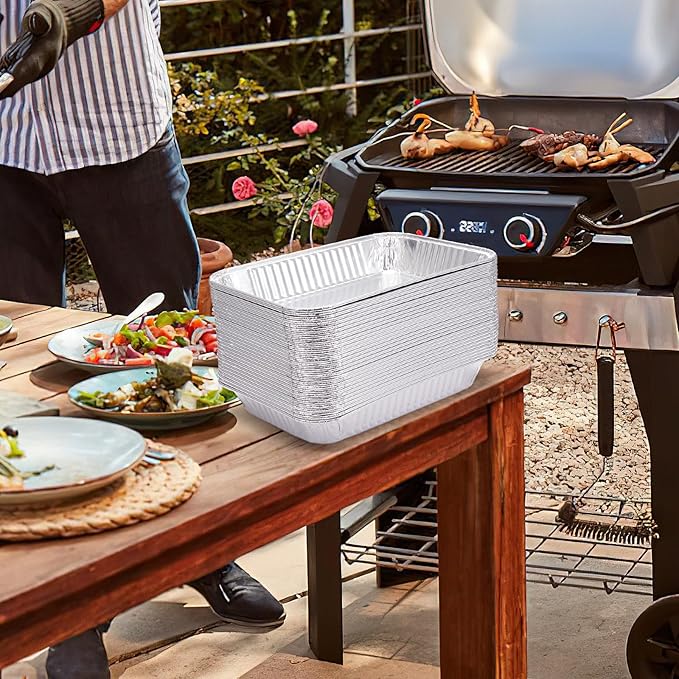50 Pack Weber Grills Compatible Drip Pans 6415 - Image 7