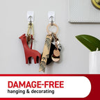 Command Small Wire Toggle Hooks, and 48 Strips, Damage Free Hanging Wall Hooks - Image 8
