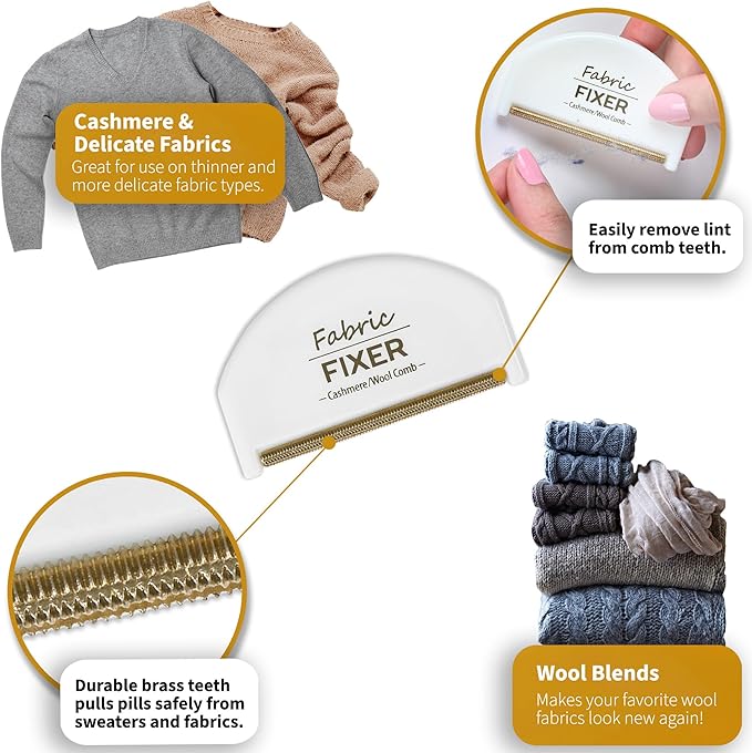Cashmere Sweater Comb for Pills and Fuzz - Image 5