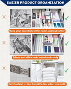 4 Pack Adjustable Drawer Dividers - Image 8