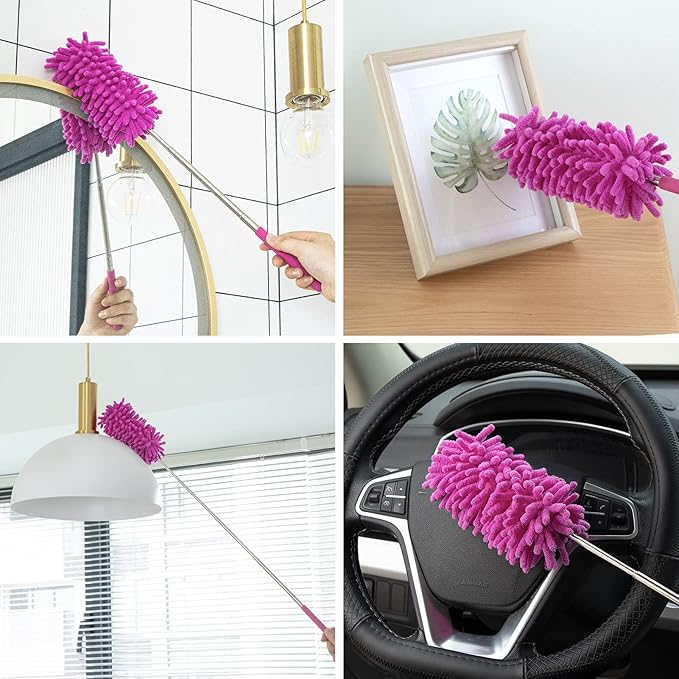 Microfiber Duster for Cleaning, Tukuos Hand Washable Dusters - Image 4
