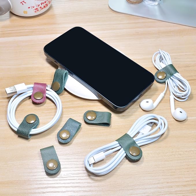 CAILLU Cord Organizer, Cord Keeper, Cable Organizer USB Holder, Cable Management - Image 3