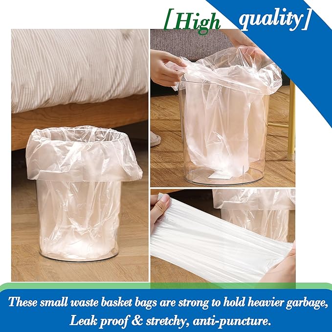 1.2 Gallon 350pcs Small Trash Bags - Image 4