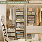Hanging Closet Organizer and Storage - Image 5