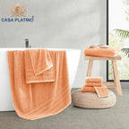 Casa Platino 100% Cotton Bathroom Towel Set - Image 6