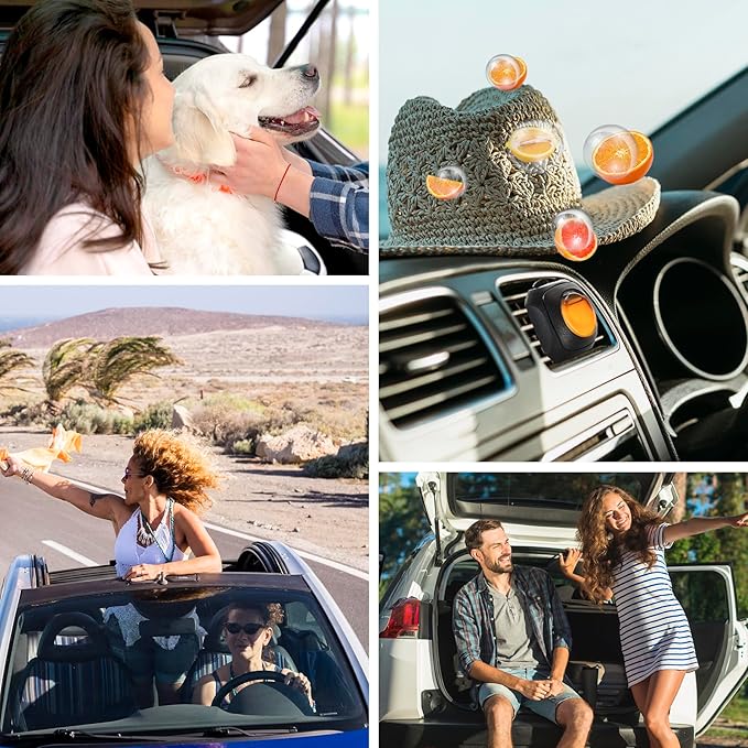 Car Air Fresheners, 6 Pack, Car Fresheners Vent Clips, Long Lasting Air - Image 6
