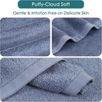 Wash Cloths 6 Pack, Super Soft and Gentle Face Towel on Sensitive Skin - Image 8