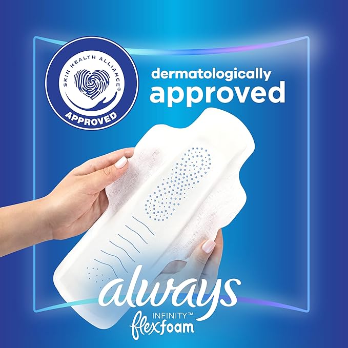 Always Infinity Feminine Pads for Women, Flexfoam Pads - Image 8