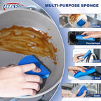 9 Pack Zero Scratch Scrub Sponges, Non-Scratch Dish Scrubbers - Image 5