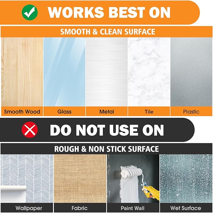 Picture Hanging Strips 40 Strips, Damage Free Removal, Wall Poster Picture - Image 5