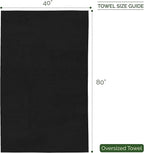 Elegant Comfort Three Line Popcorn Extra Large Luxury Bath Towel - Image 4