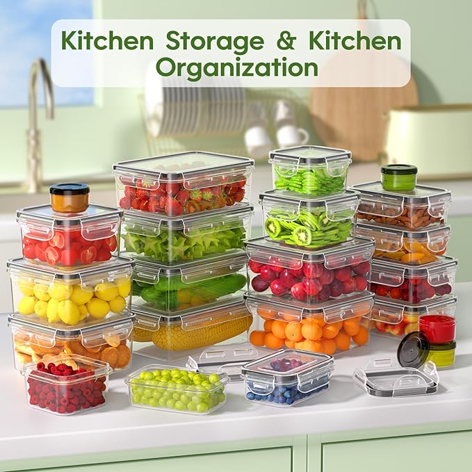 44-Piece Food Storage Containers - Image 7