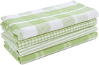 LANE LINEN 100% Cotton Kitchen Dish Cloths, Ultra Soft Absorbent Quick Drying - Image 2