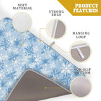Winter Snowflake Dish Drying Mat - Image 3
