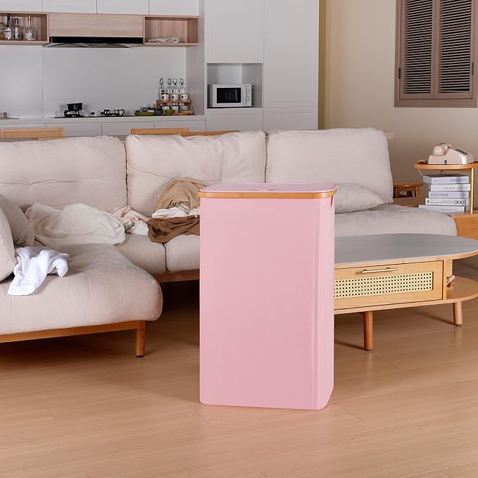 75L Slim Laundry Hamper, Narrow Laundry Basket - Image 6