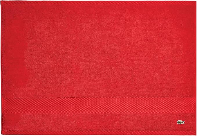 Lacoste Heritage 100% Supima Cotton Tub Mat, Formula One, Premium Super Soft by LACOSTE