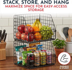 3-Tier Wall Hanging Fruit Baskets - Image 5