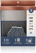 Brite by Scotch-Brite Limited Edition 4-Piece Scrub and Wipe Collection by Scotch-Brite