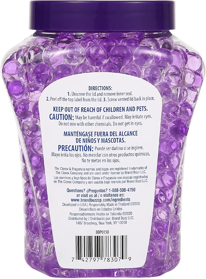 Clorox Fraganzia Crystal Beads Air Freshener, Long Lasting Room Deodorizer and - Image 3