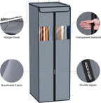 Zilink Garment Bags for Hanging Clothes 54" Hanging Storage Bags for Clothes - Image 5
