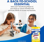 Lysol Disinfecting Wipes Bundle, Home Apartment Dorm Room Essentials and - Image 9