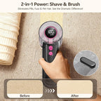 Rechargeable Fabric Shaver, 2-in-1 Lint Remover - Image 3