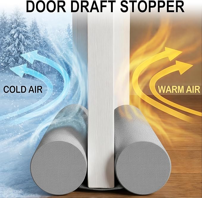 MAXTID 32" Gray Door Air Draft Stopper - Image 2