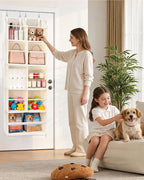 ULG Over the Door Organizer, 5-Tier Hanging Storage - Image 5