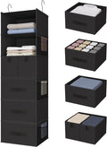 6-Shelves Hanging Closet Organizer by Bosuelife