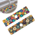 Bimkole 2 PCS Faucet Absorbent Mat, Kitchen Faucet Sink Splash Guard Wraparound by Bimkole