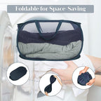 4 Pack Durable Collapsible Laundry Baskets, Mesh Foldable Laundry Basket - Image 6