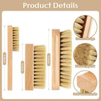 3 Pcs Wood Laundry Stain Brush Stain Remover Brushes - Image 2