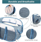 Collapsible Laundry Baskets, Tear Proof Pop Up Laundry Hamper - Image 4
