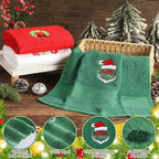 3 Pcs Merry Christmas Hand Towels - Image 4