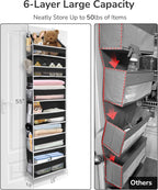 ULG 2Pack-Over The Door Organizer - Image 2