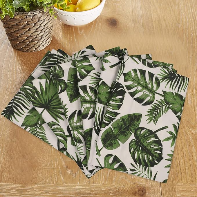 Urban Villa Tropical Print Kitchen Towels - Image 2