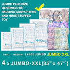 XXL Jumbo Size 47''X35'' Vacuum Storage Space Saver Bags Extra Large - Image 2