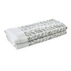 SKL Home Distressed Leaves 100% Turkish Cotton Premium 2-Piece Hand Towel Set - Image 5